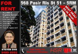 Blk 569 Pasir Ris Street 51 (Pasir Ris), HDB 5 Rooms #38951682